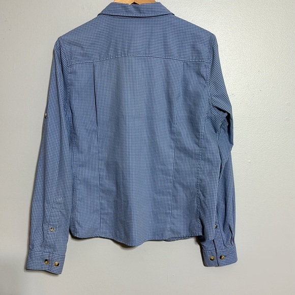 L.L. Bean Long Sleeve Button Down Shirt Women’s Size Large - Picture 4 of 4